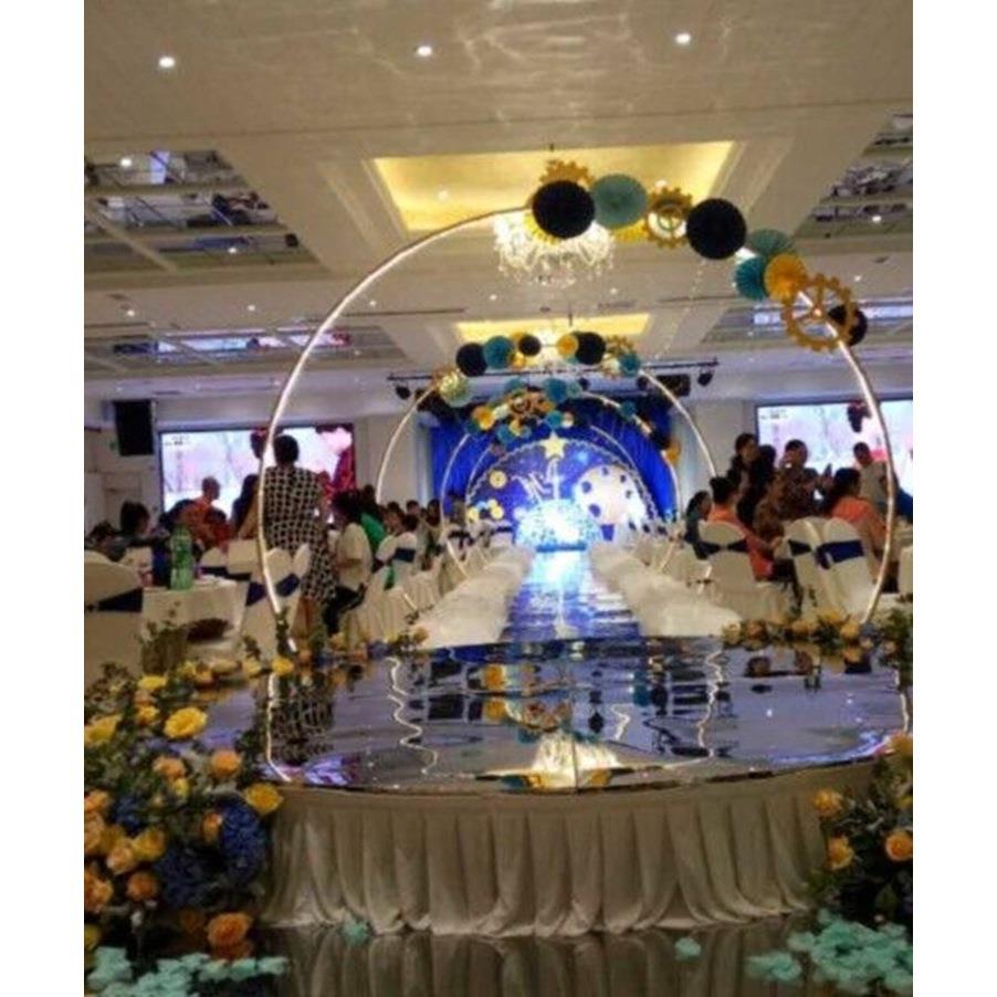 新款POR婚庆单管圆环形圆架子背景装饰架拱门花门子礼布置婚道具