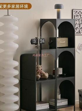创意艺客厅地物架书架角落书柜落杂物ELC收纳陈列铁架展置示柜奶