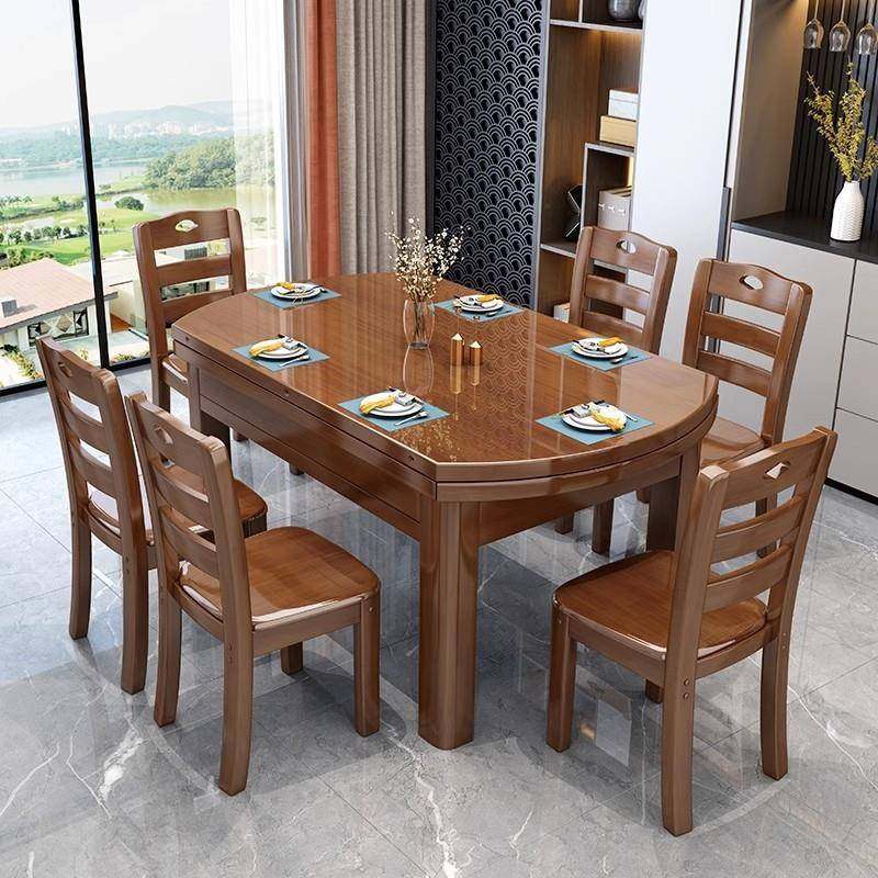 用实木DCV餐桌椅合小组户型家现代简约可伸缩折叠形圆形方餐桌,商业/办公家具,餐桌椅系列,淘宝优惠券,粉丝福利购,淘宝优惠卷