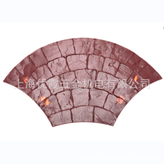 彩色混凝土路面压花地坪压模模具