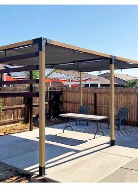 跨境厂凉亭套件木架套件带角底OXR栏支架木梁家连接器棚栅凉支架