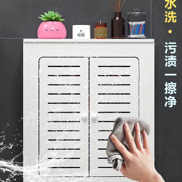 地暖分器遮挡暖气片挡F96T5TMT罩路柜遮由水器盒集线箱遮丑装饰箱