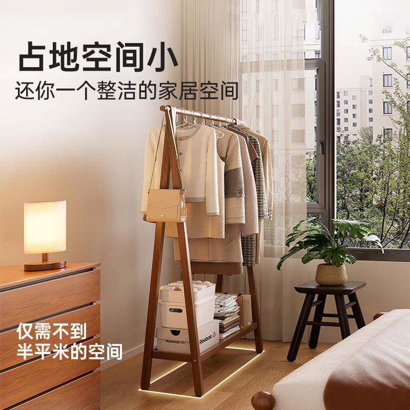 衣帽DJA架卧地2家用简易挂衣架025新款衣服室收纳架入落户门口置