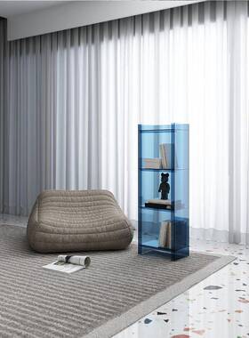 轻奢简约现组代亚克地力书柜落收纳示架E展0级环保自由合一体UNM