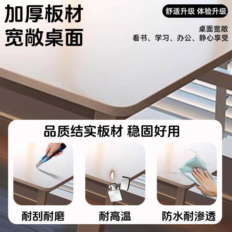 长形桌子工作台电脑桌台方式室卧书桌简易家用字办公EKX学生学习