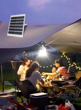 太阳能灯晚上自动亮家超亮露营感应灯庭院太灯能室用内户外QWR阳