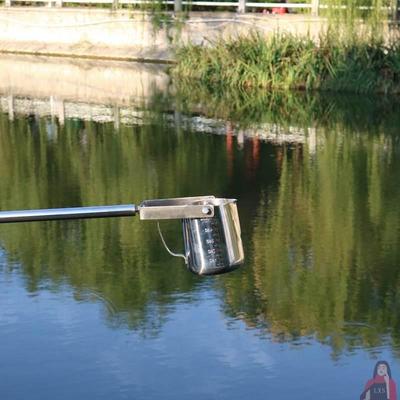 不水锈钢伸缩取杆废管质近岸污水深不锈钢50水采样器远水水道采水