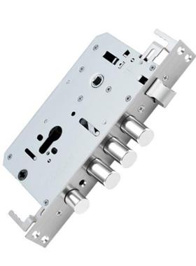 纹码锁体全指钢体双双快防盗门密智OUE能电子活锁体