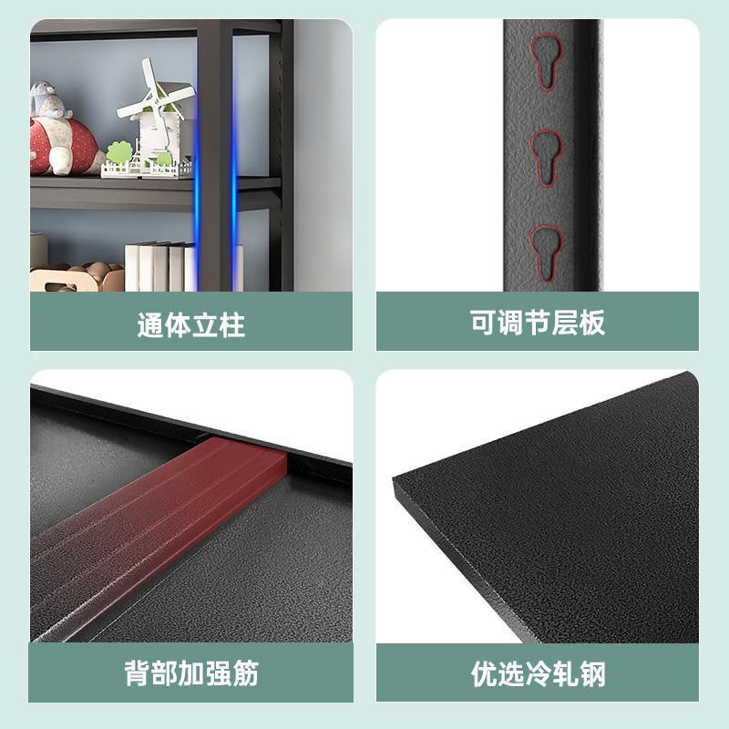 加阳台置物FUG架多厚层储物柜家用纳厨房落地式收架媛储藏间地下