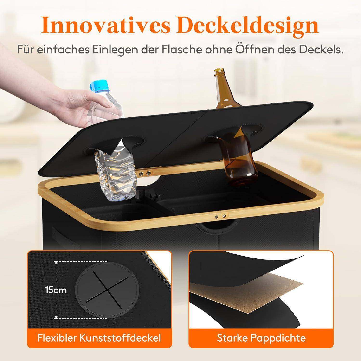 跨993-3境折叠楠竹押子收瓶集瓶框配内袋瓶纳筐家用竹制置物金篮,收纳整理,脏衣篮,淘宝优惠券,粉丝福利购,淘宝优惠卷