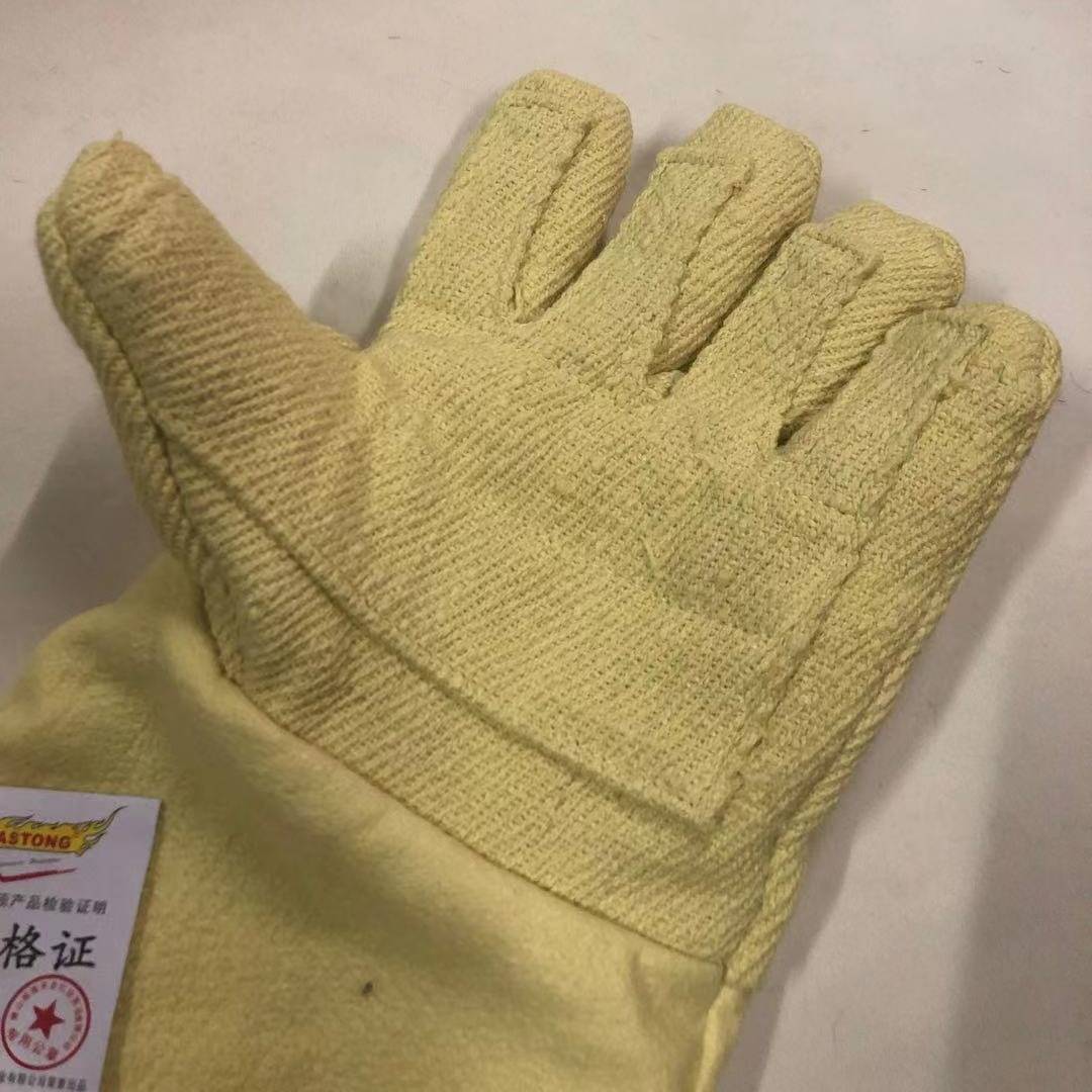 卡斯顿YAAE-5T-45-1 隔热耐高温1000度手套阻燃防火防烫工业五指