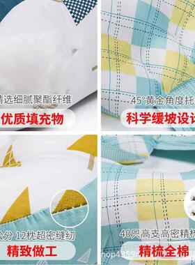 妇枕头热护腰侧睡枕孕侧u卧用品孕期靠枕型多功印花H枕能托腹跨境