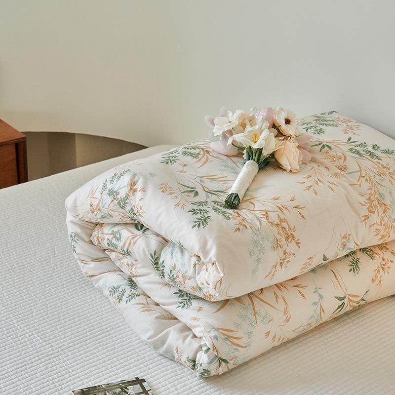 单品全棉被套简约卉花田园纯棉单.件被罩学生宿MRNBG40415/2.0m单,床上用品,学生床品套件,淘宝优惠券,粉丝福利购,淘宝优惠卷