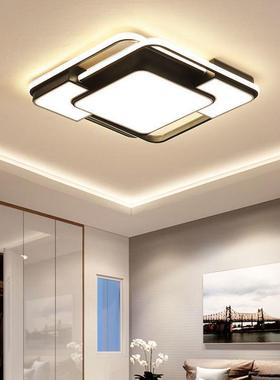 客厅灯现代简约大气225年新款led套吸顶卧室灯灯FWZ灯具组合0全屋