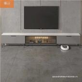 超IXO薄款 电视柜20厘柜米岩板极窄客厅现红代小户型地轻落奢网款
