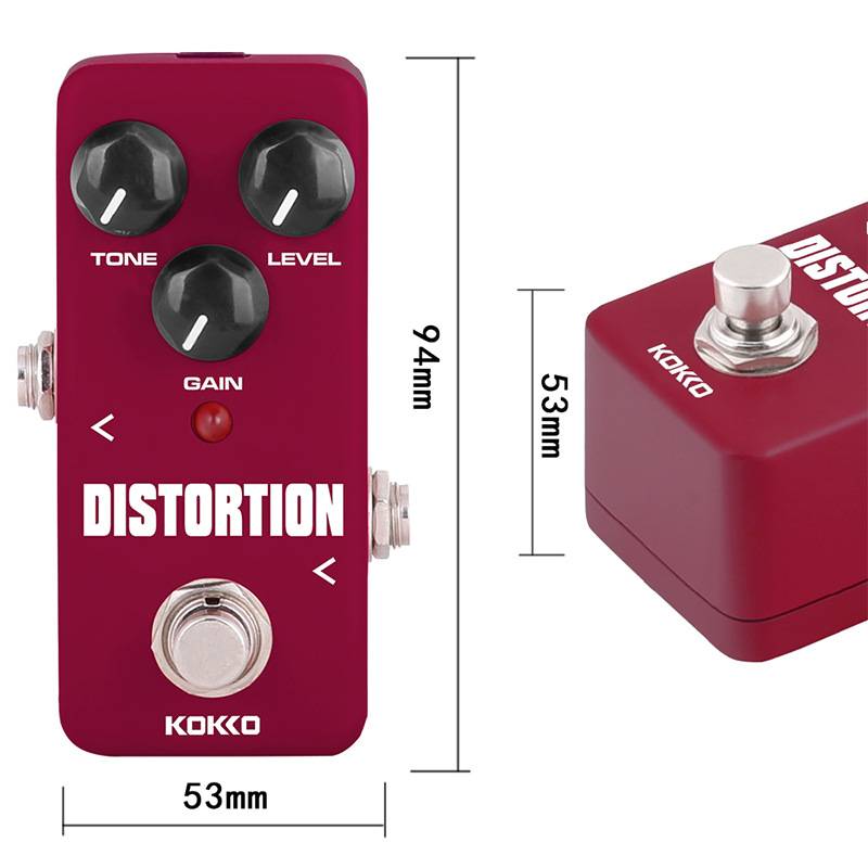 弗兰格 KOKKO DISTORTION 电吉他失真MINI单块效果器