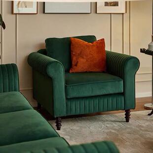 6美轻奢复古布艺沙发客厅单双式式三多人创沙发组合法小户型家意