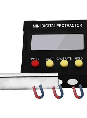 黑478色量迷数角电子显倾平角仪坡度QST水EXPR仪器磁性角度尺倾角