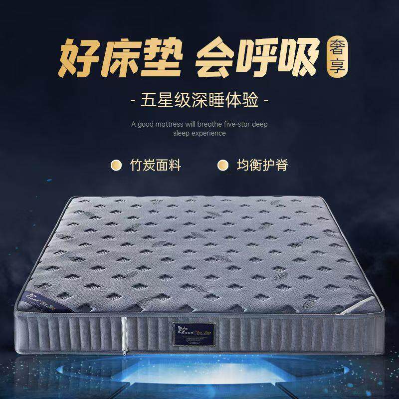 席思弹簧床梦垫软垫软硬两用床垫家用睡垫2CM厚店双8060人适老床