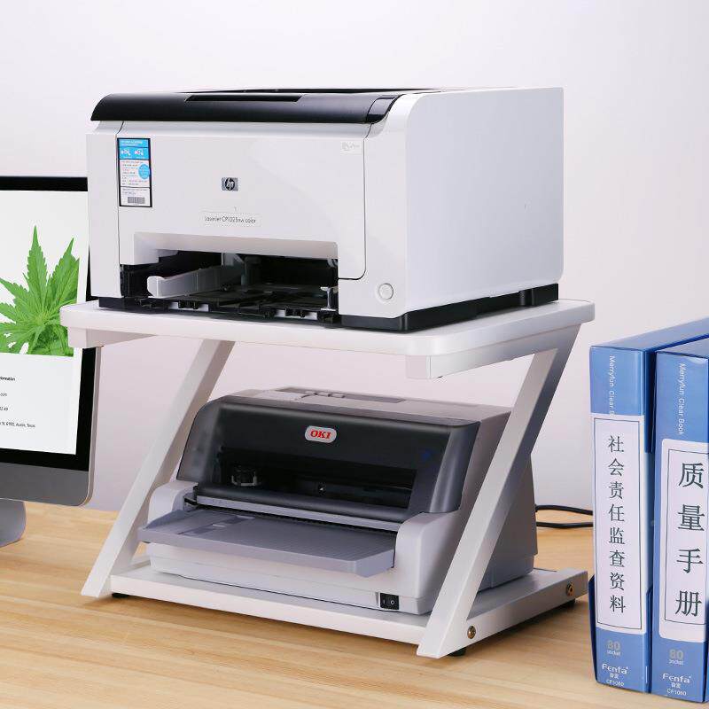 打印机架家子桌面收纳件架Z2置物架复印机电话文多层架置物工厂直