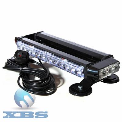 道新款30L8236-2SED四面爆闪灯汽车LED短排迷你警示灯吸磁铁顶开