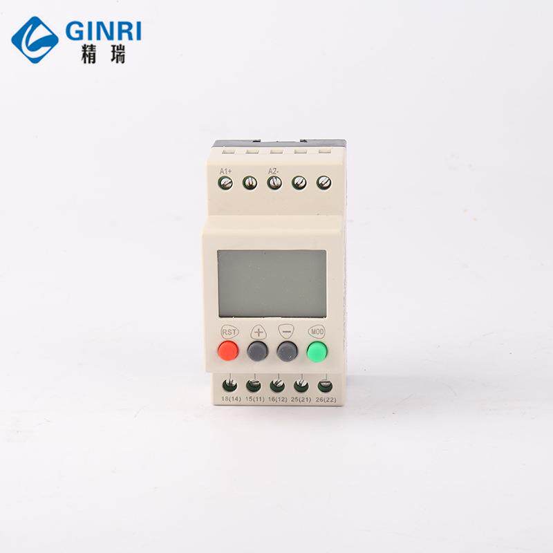 欠GI0NRI精瑞SVR100/过压保护器液晶示单相直流显电压保护继无品