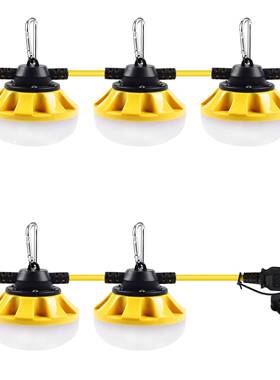 跨境品新工RBY灯串工地施工道照明隧矿井led工矿灯业仓库灯n车库