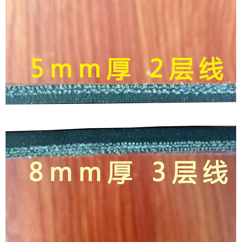 铺车厢胶垫橡胶YEM夹线耐磨橡货车厢胶板垫车块黑色铺车底橡胶皮