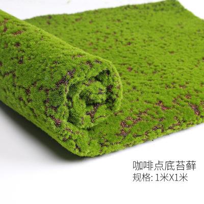 仿真青苔草藓皮假苔123藓绿植面装饰盆橱窗墙景墙观景植物人工草