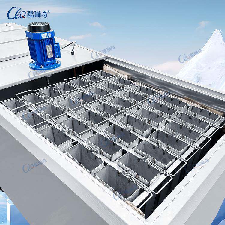 一产一模吨冰砖机12小时一出次冰砖机可定50KG大冰块具642不次锈