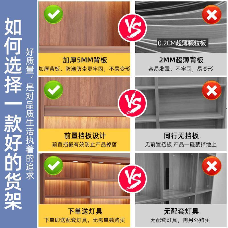货列架展示柜陈229柜可超市便利店立烟酒柜展新款式落柜地展示架