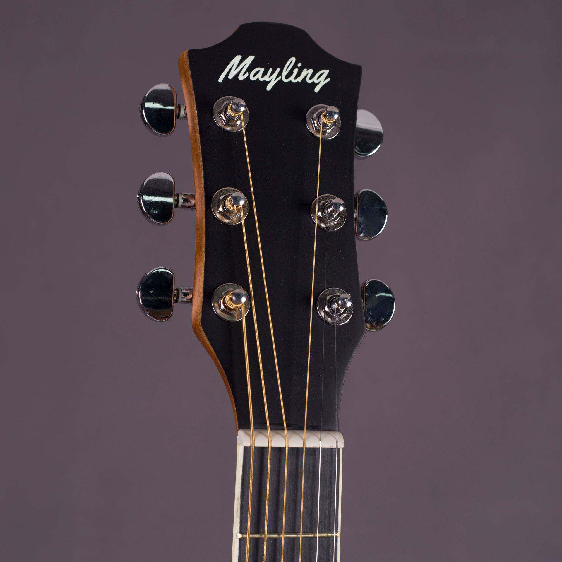 0/1寸单板民谣吉他亮光云杉面单木4吉他生入门学guitar乐A17美聆