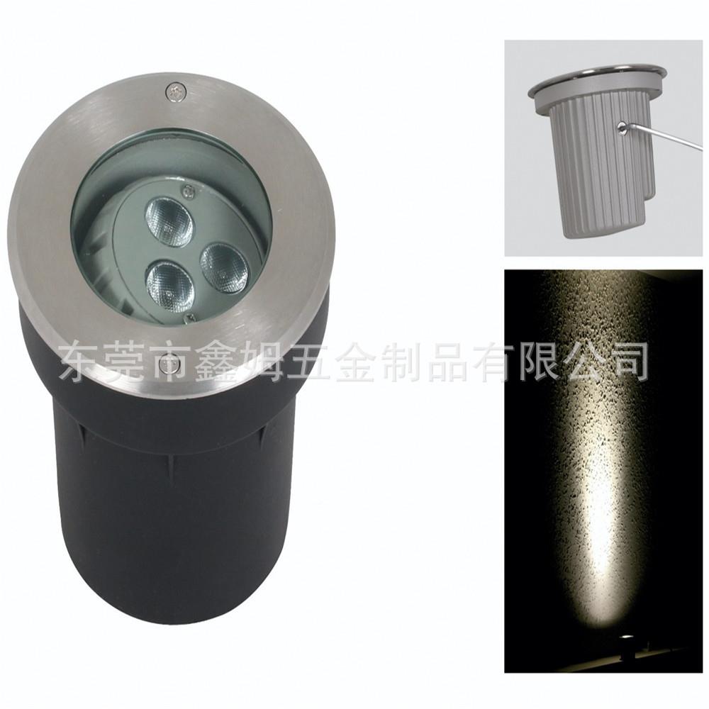 D埋MX嵌BTMD0902入式楼宇地面走廊亮化户外防水I6P7形36W可调角度