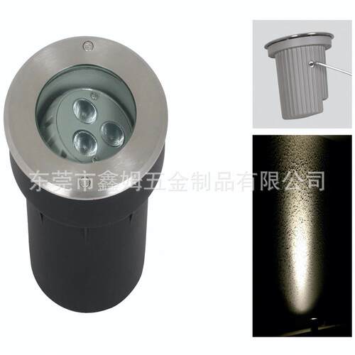 D埋MX嵌BTMD0902入式楼宇地面走廊亮化户外防水I6P7形36W可调角度