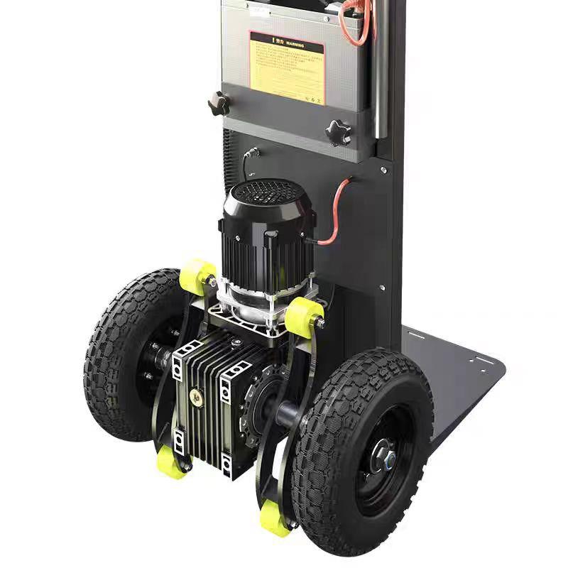 电动爬楼机臂式轮胎爬988车搬运家泥电支水沙子等载楼重800斤