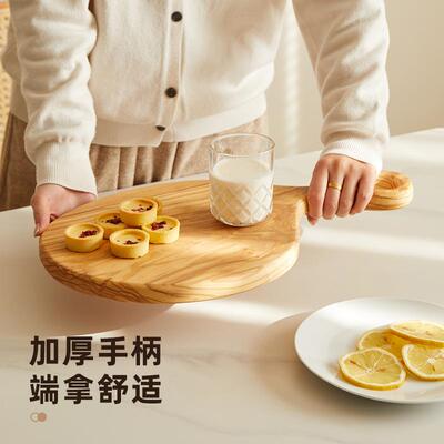 橄榄木砧板菜制板实木砧板面包家用切菜板牛木排板水板齐全果板披