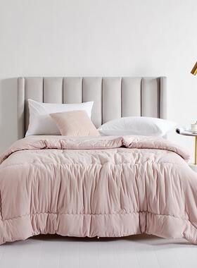 大豆纤被子亲肤软加a类116702厚保暖冬被芯双人维柔被褥春秋冬被