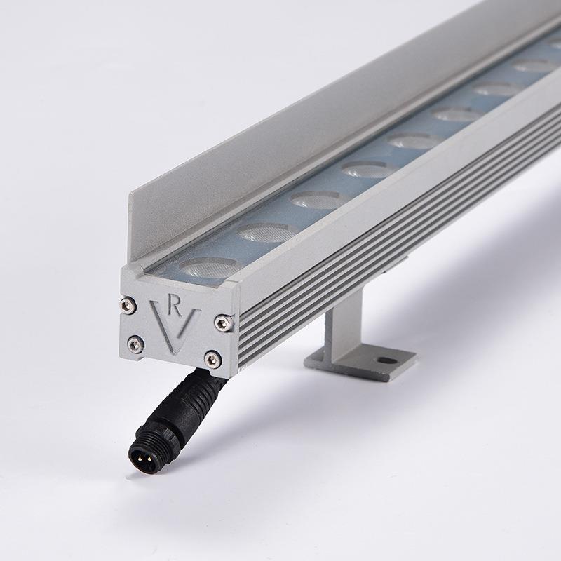 led洗墙灯18W2RL-3829-4W七彩变轮亮廓灯户外工化工程景观色洗墙