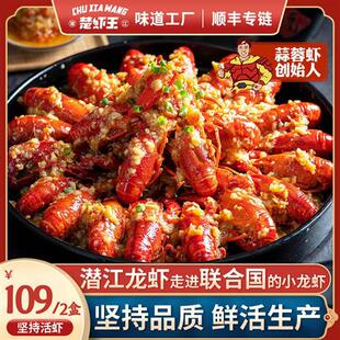 楚虾王 两盒装 750g4-6钱小龙虾鲜活麻辣蒜蓉加热即食 潜江龙虾