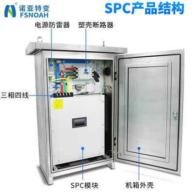 35kvar无功补偿装置无功功率控制器SPC三相不平衡调节有源