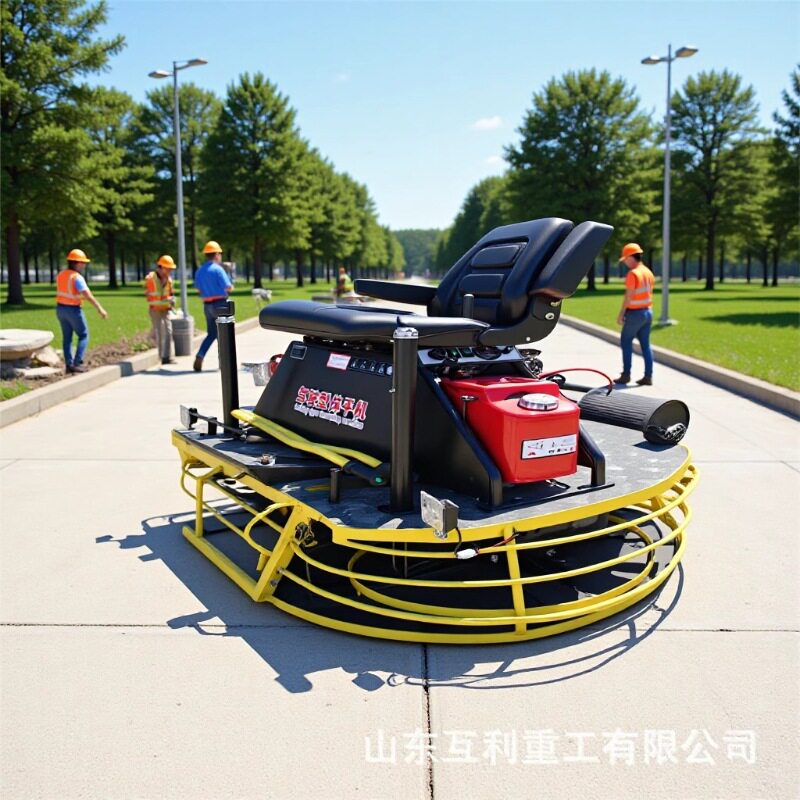 混凝土座驾式双盘汽油抹光机