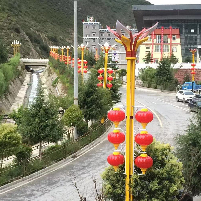 LED户外发光中国结景观灯