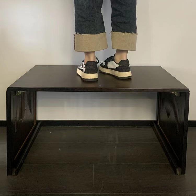 可折米叠仿古榻飘窗小桌榻VNE茶桌茶台炕桌炕几中式矮桌坐地小茶