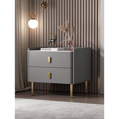 床柜头柜小型超窄30cm实木床头宽实简家用新款夹缝极简卧室床边木