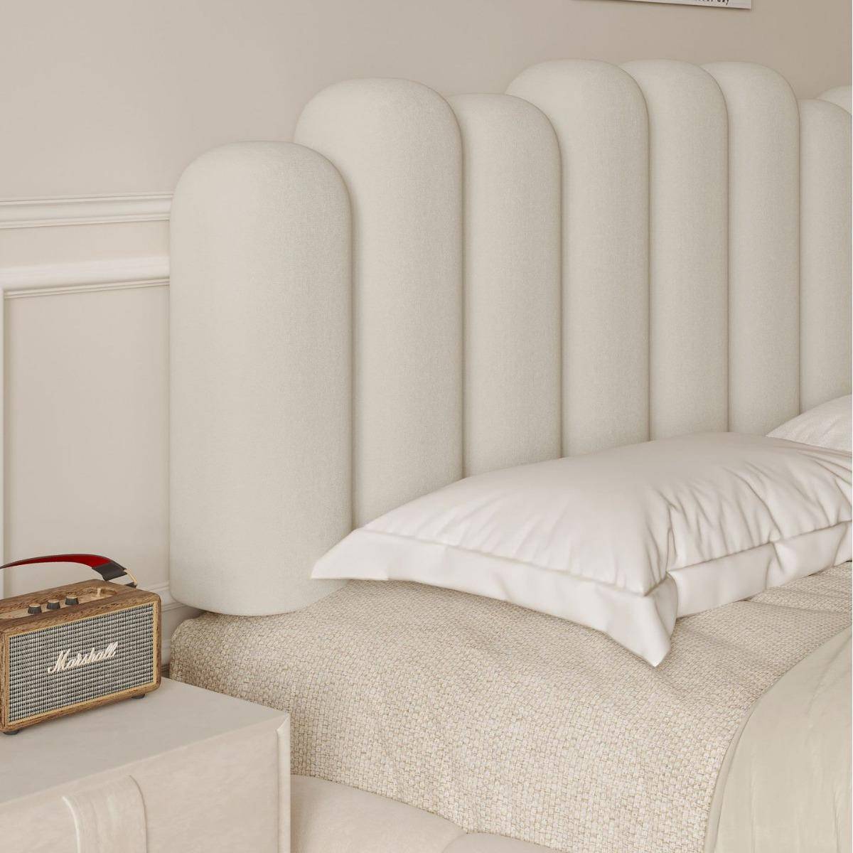 波浪钢琴软油包奶床头靠垫风YYX-01-P榻榻米靠枕床头护腰大键靠背