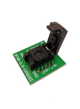 .HNMILU厂家现货QF8-0.5(25*2KLG.5)探针烧录座DFN测试座WSON编8