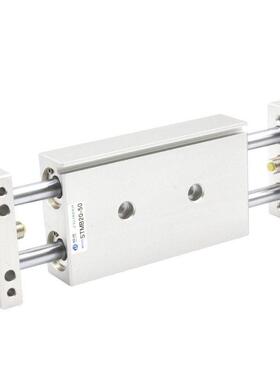 双轴双杆104滑-台气缸ST7MB16/205/25-100125-10-15可调行程双出