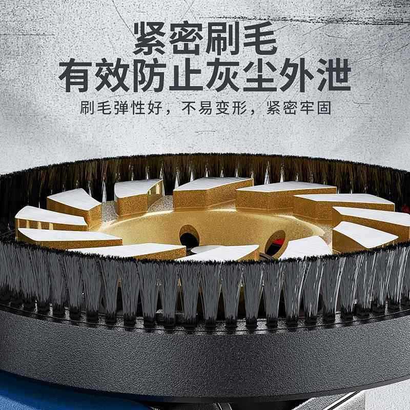 角磨机防尘罩打磨机切割罩电磨防护集尘罩石材混凝土手磨机吸尘器