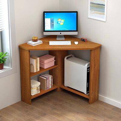 62914小型三桌角形学习书桌写字桌转墙角角电脑经简约家用角落济