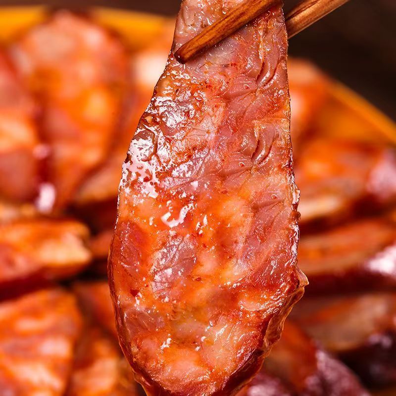 腊肠正品四川麻辣香肠纯肉川味特产腊货餐饮传统烟熏农家自制腊肉